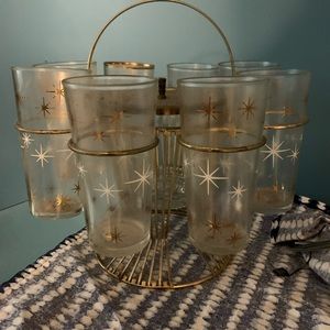 Vintage glass set